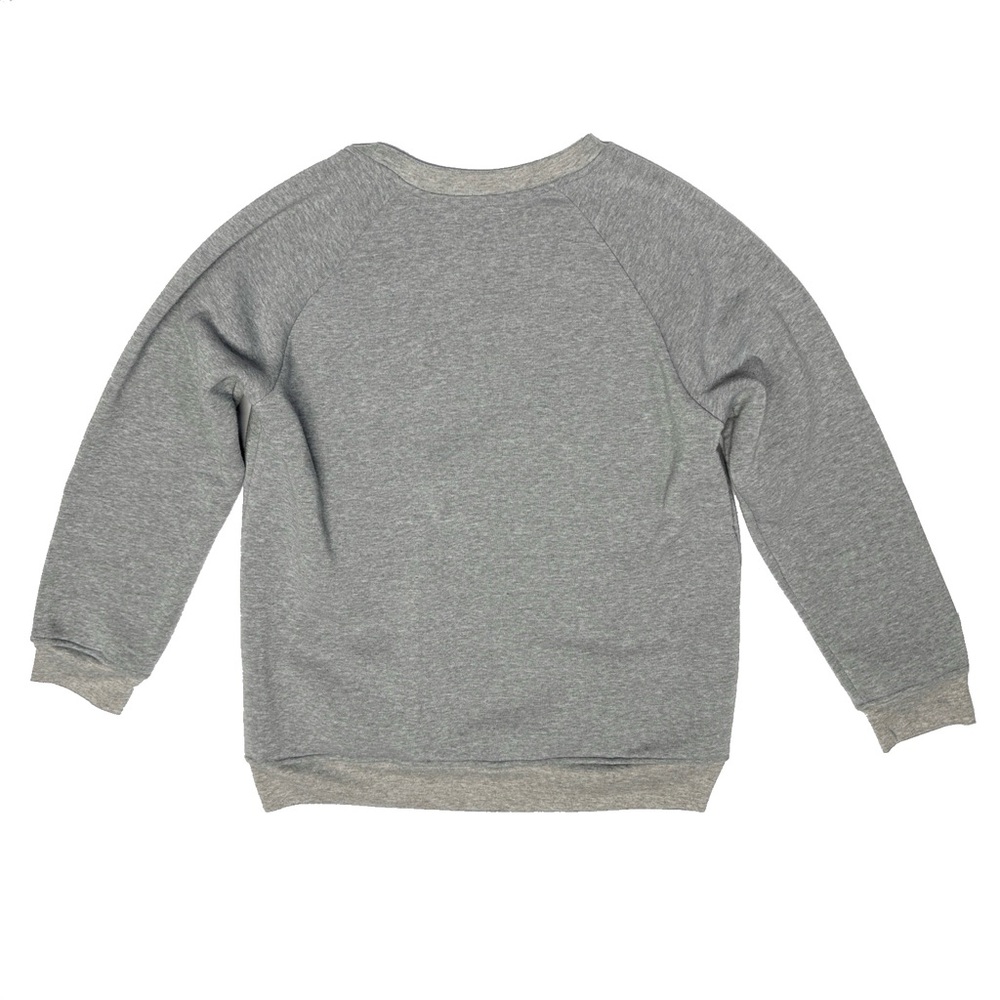 Gray Graphic Sweatshirt with Rabbit Design - Picture 4 of 10